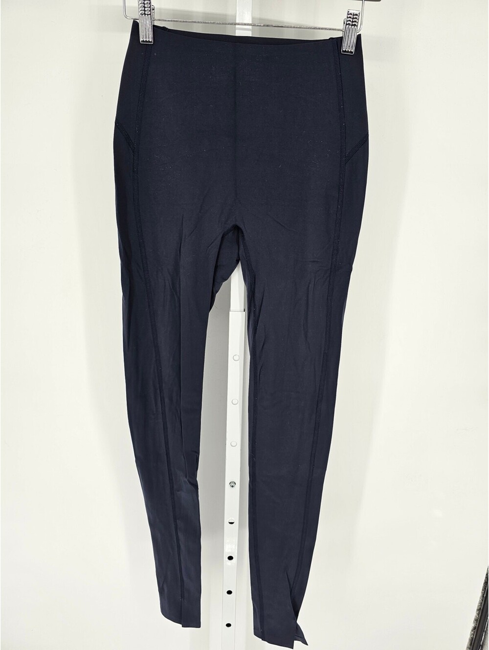 Spanx Womens Sz S Full Length Compression Athletic Leggings Navy Blue